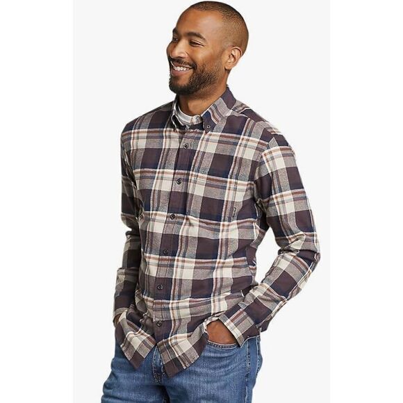 Eddie Bauer Men's Eddie's Field Flannel - Picture 1 of 5